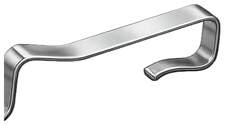 Stainless-steel tile clip