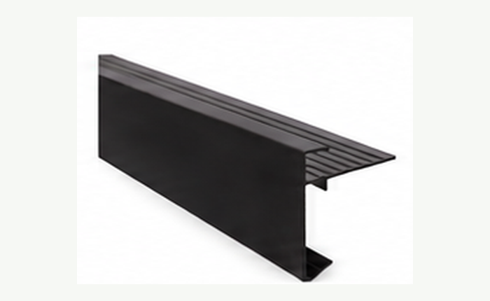 Aluminium roof edge profile